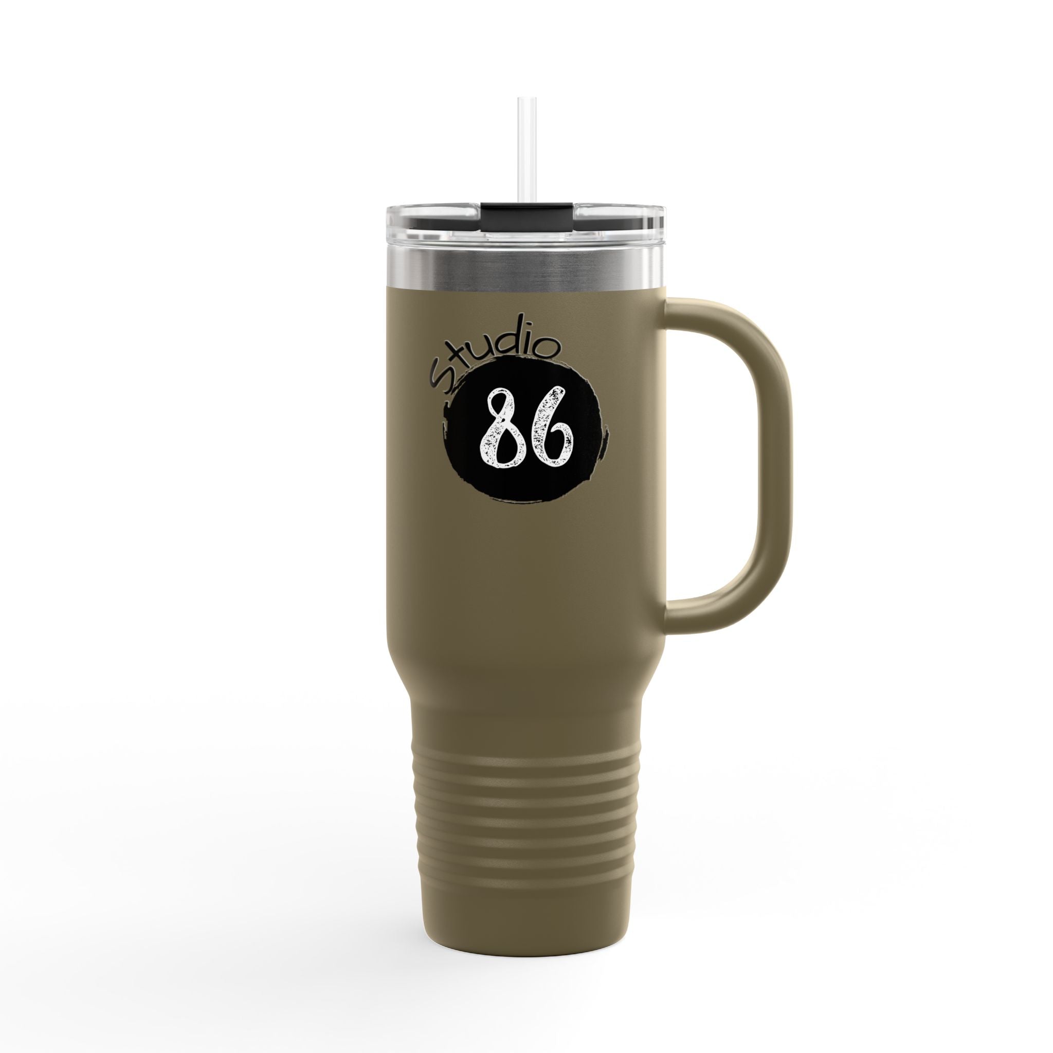 Studio86 40oz Insulated Travel Mug — Large Stainless Steel Tumbler with Lid