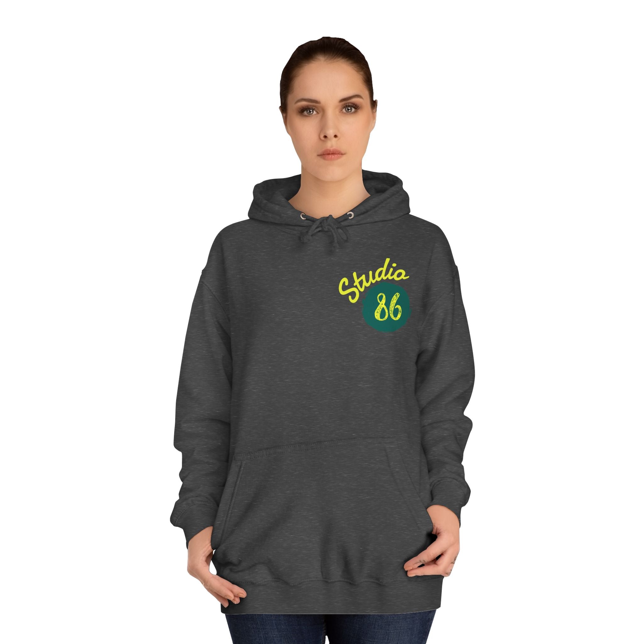 Studio86 Logo Hoodie | Retro Sports Circle, College Style