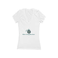 Studio86 Pilates Trampoline Barre Logo Tee | Deep V-neck Women's Shirt