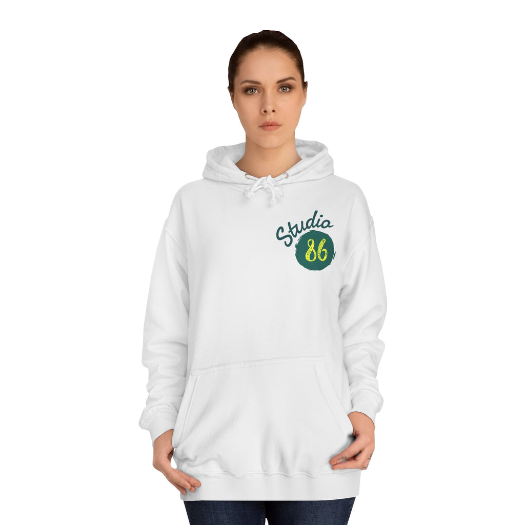 Studio86 Logo Hoodie | Retro Sports Circle, College Style