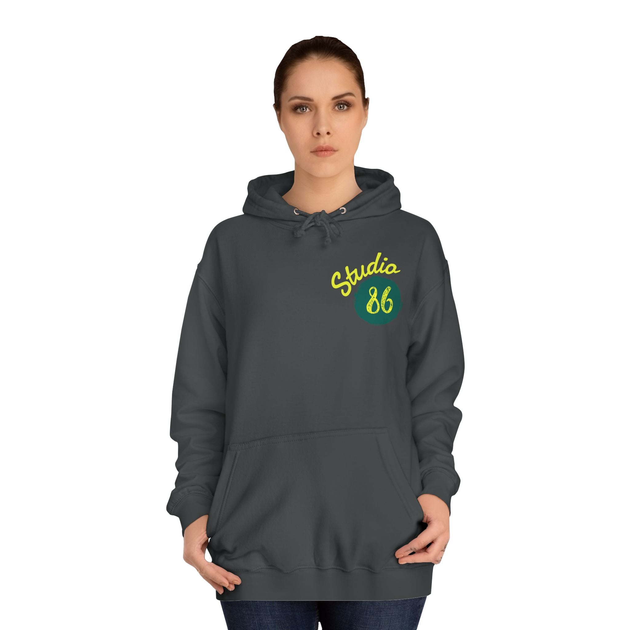 Studio86 Logo Hoodie | Retro Sports Circle, College Style