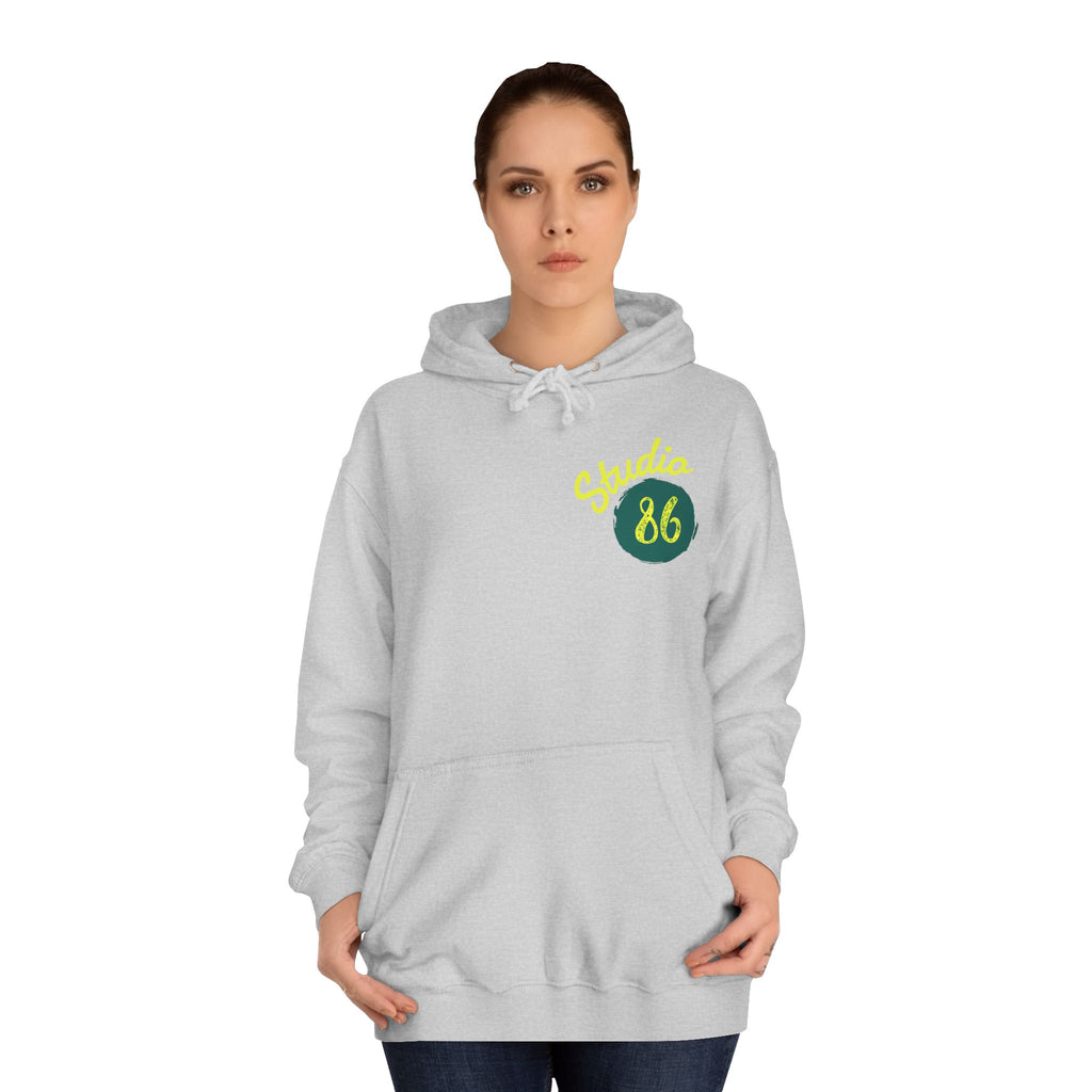 Studio86 Logo Hoodie | Retro Sports Circle, College Style