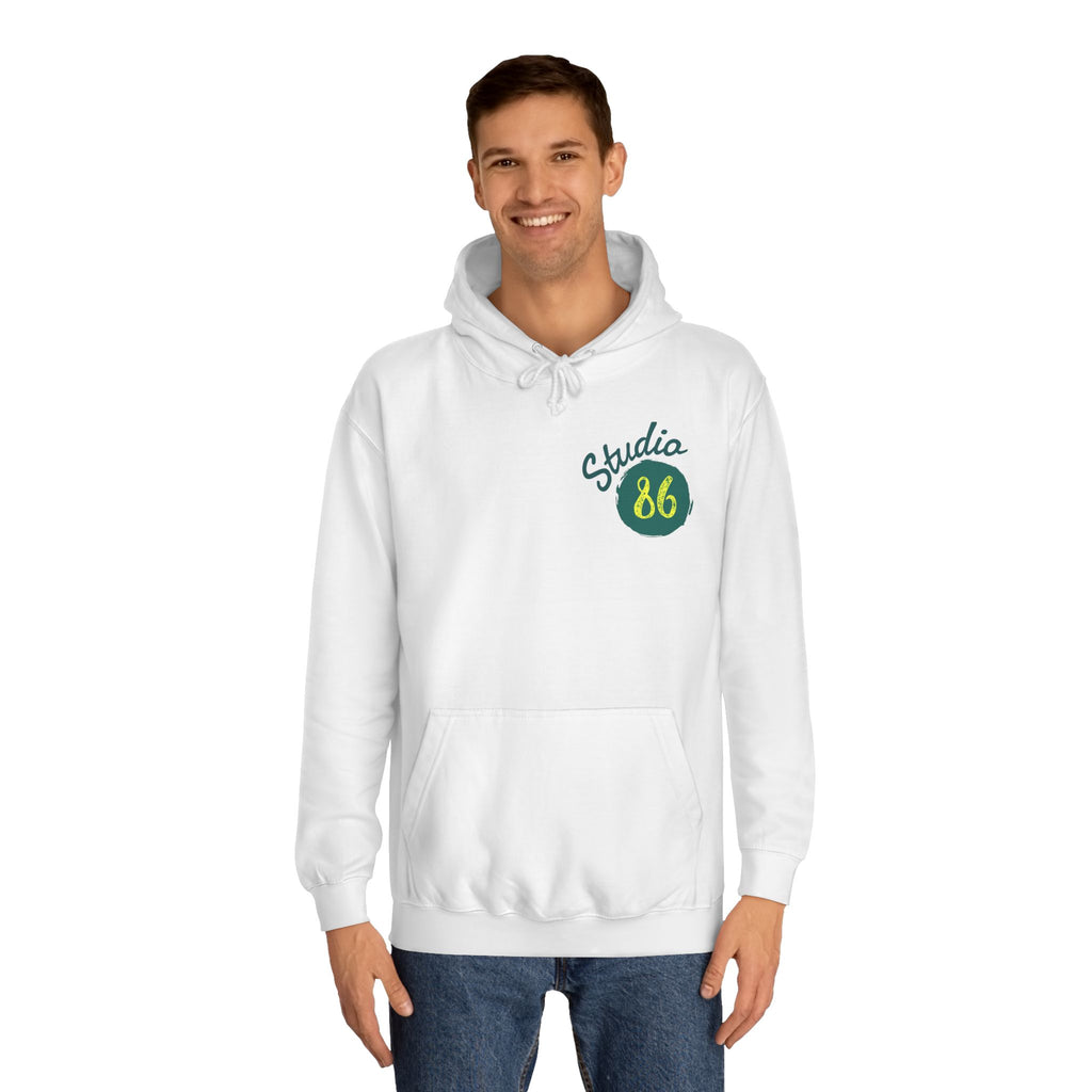 Studio86 Logo Hoodie | Retro Sports Circle, College Style