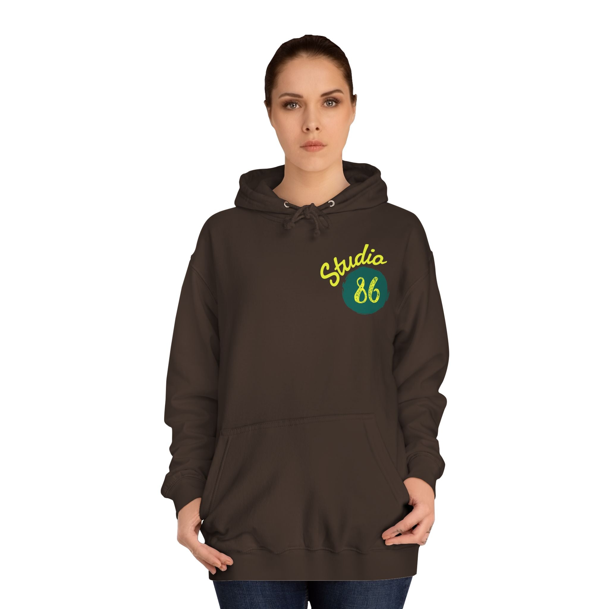 Studio86 Logo Hoodie | Retro Sports Circle, College Style